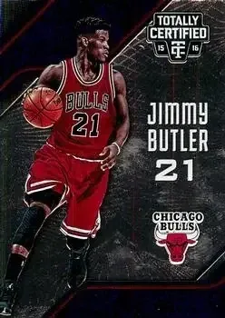 2015-16 Panini Totally Certified #9 Jimmy Butler