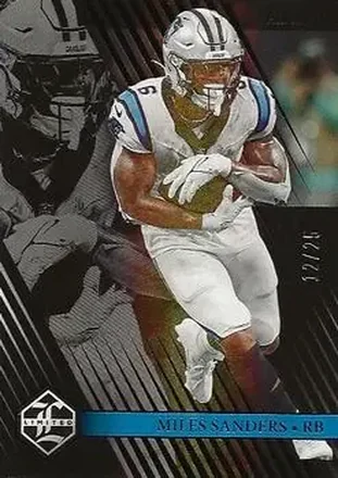 2023 Panini Limited - Amethyst Spotlight #17 - Miles Sanders - Carolina Panthers