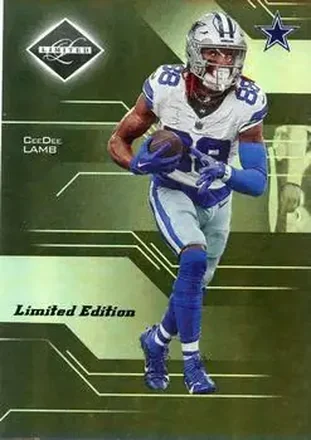 2023 Panini Limited - 2005 Limited Tribute Vets Limited Edition #29 - CeeDee Lamb - Dallas Cowboys