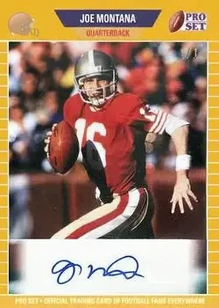 2021 Pro Set Sports - Gold #PSA-JM1 - Joe Montana - San Francisco 49ers