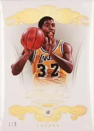 2017-18 Panini Flawless #160 - Magic Johnson - Los Angeles Lakers