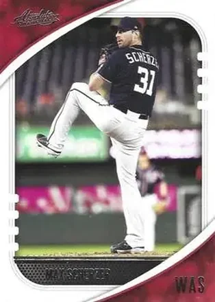 2021 Panini Absolute - Retail #16 - Max Scherzer - Washington Nationals