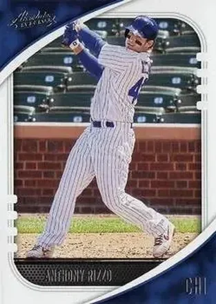 2021 Panini Absolute - Retail #21 - Anthony Rizzo - Chicago Cubs
