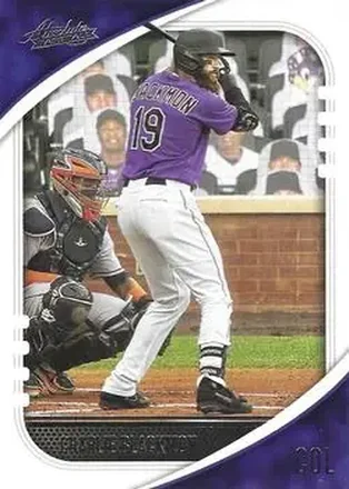 2021 Panini Absolute - Retail #26 - Charlie Blackmon - Colorado Rockies