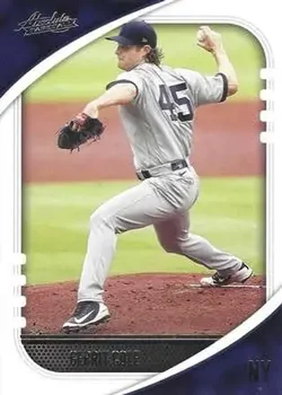 2021 Panini Absolute - Retail #28 - Gerrit Cole - New York Yankees