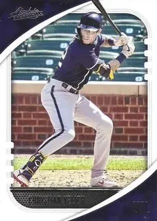 2021 Panini Absolute - Retail #30 - Christian Yelich - Milwaukee Brewers