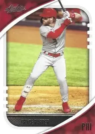 2021 Panini Absolute - Retail #42 - Bryce Harper - Philadelphia Phillies