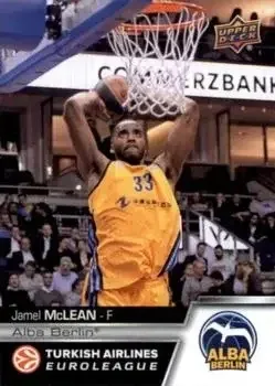 2015-16 Upper Deck EuroLeague #E-1 Jamel McLean