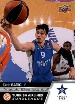 2015-16 Upper Deck EuroLeague #E-3 Dario Šarić