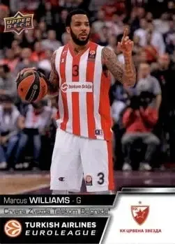 2015-16 Upper Deck EuroLeague #E-7 Marcus Williams