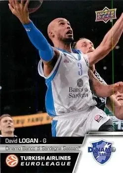 2015-16 Upper Deck EuroLeague #E-10 David Logan