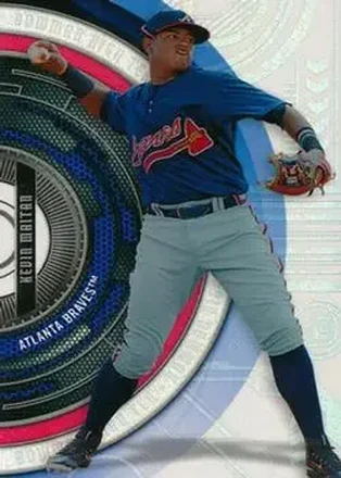 2017 Bowman High Tek - Pattern 3 - Stripes and Arrows #BHT-KM - Kevin Maitan - Atlanta Braves