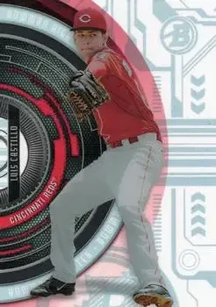 2017 Bowman High Tek - Pattern 3 - Stripes and Arrows #BHT-LC - Luis Castillo - Cincinnati Reds