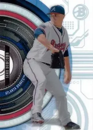 2017 Bowman High Tek - Pattern 3 - Stripes and Arrows #BHT-SN - Sean Newcomb - Atlanta Braves