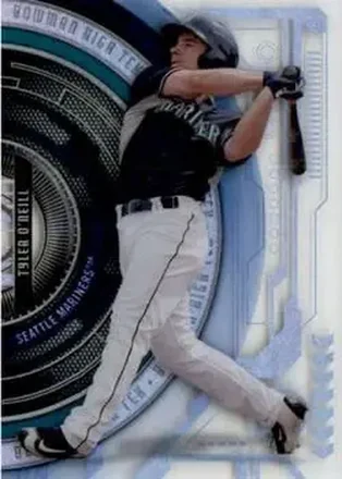 2017 Bowman High Tek - Pattern 3 - Stripes and Arrows #BHT-TO - Tyler O'Neill - Seattle Mariners