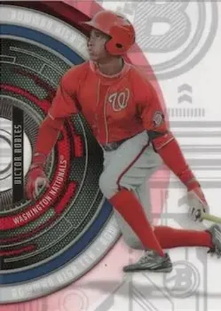 2017 Bowman High Tek - Pattern 3 - Stripes and Arrows #BHT-VR - Victor Robles - Washington Nationals