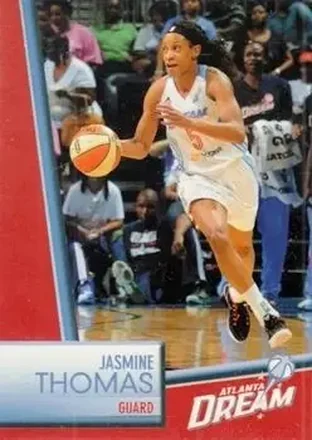 2014 Rittenhouse WNBA #4 Jasmine Thomas