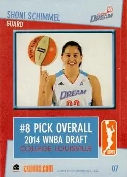 Back of Shoni Schimmel