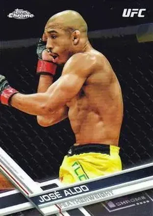 2017 Topps Chrome UFC #2 - Jose Aldo