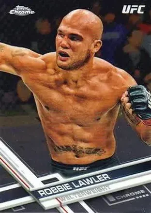 2017 Topps Chrome UFC #16 - Robbie Lawler