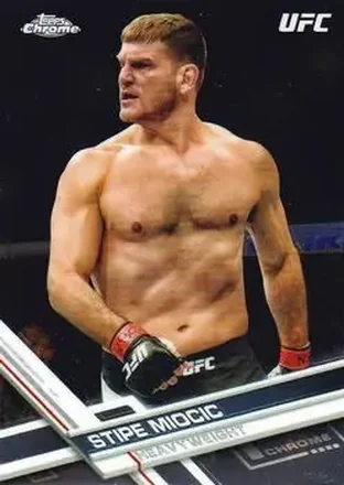 2017 Topps Chrome UFC #19 - Stipe Miocic