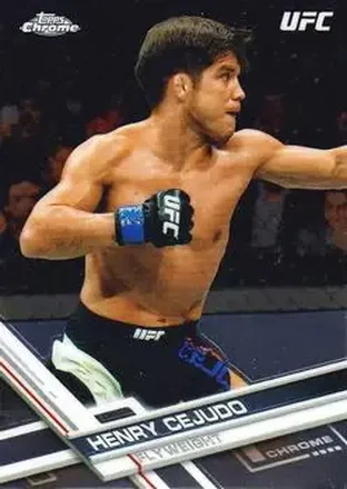 2017 Topps Chrome UFC #27 - Henry Cejudo