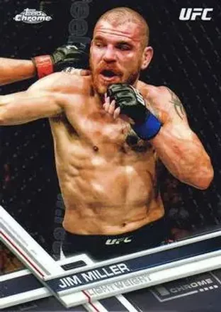 2017 Topps Chrome UFC #39 - Jim Miller