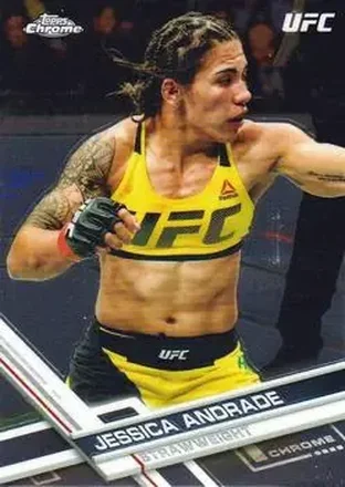 2017 Topps Chrome UFC #45 - Jessica Andrade