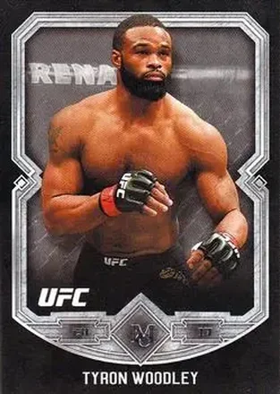 2017 Topps Museum Collection UFC #1 - Tyron Woodley