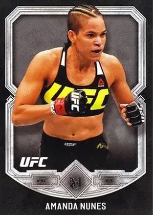 2017 Topps Museum Collection UFC #3 - Amanda Nunes