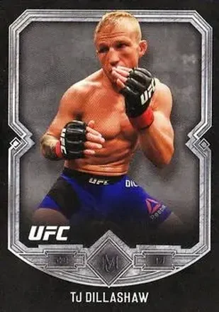 2017 Topps Museum Collection UFC #14 - TJ Dillashaw