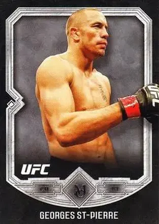 2017 Topps Museum Collection UFC #17 - Georges St-Pierre