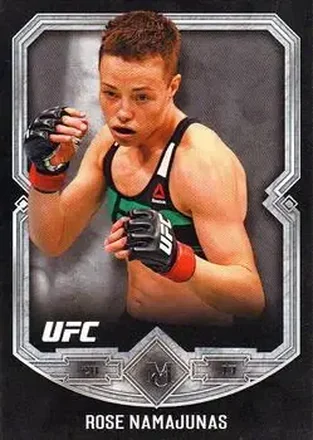 2017 Topps Museum Collection UFC #19 - Rose Namajunas
