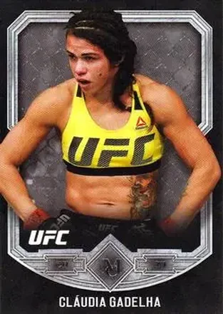 2017 Topps Museum Collection UFC #39 - Claudia Gadelha