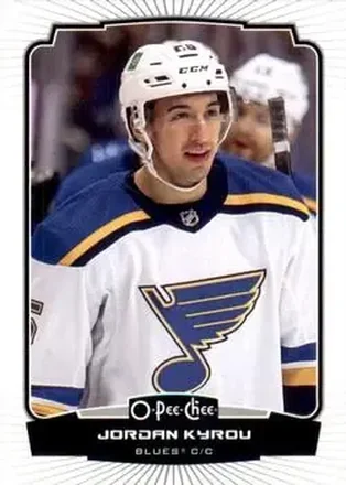 2022-23 O-Pee-Chee #12b - Jordan Kyrou - St. Louis Blues