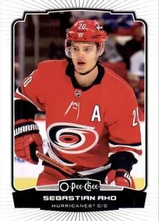 2022-23 O-Pee-Chee #14c - Sebastian Aho - Carolina Hurricanes
