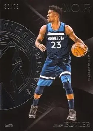 2017-18 Panini Noir #155 - Jimmy Butler - Minnesota Timberwolves