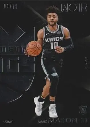 2017-18 Panini Noir #186 - Frank Mason III - Sacramento Kings