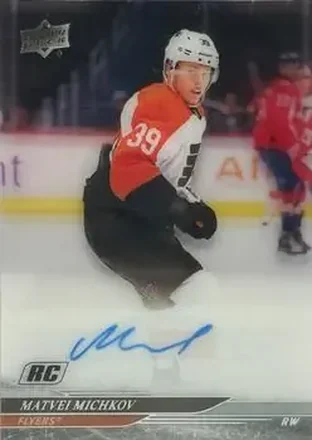 2024-25 Upper Deck Clear Cut #CC-MM - Matvei Michkov - Philadelphia Flyers