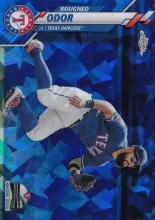 2020 Topps Chrome Sapphire Edition #657 - Rougned Odor - Texas Rangers
