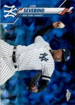 2020 Topps Chrome Sapphire Edition #669 - Luis Severino - New York Yankees