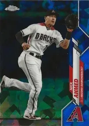 2020 Topps Chrome Sapphire Edition #680 - Nick Ahmed - Arizona Diamondbacks