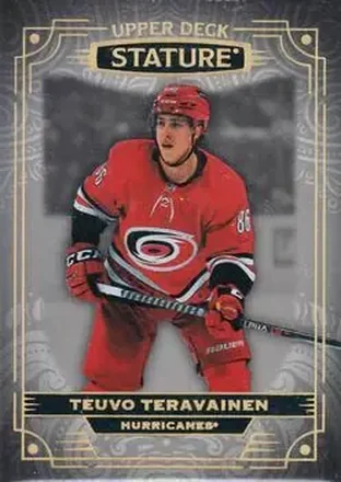 2022-23 Upper Deck Stature #34 - Teuvo Teravainen - Carolina Hurricanes