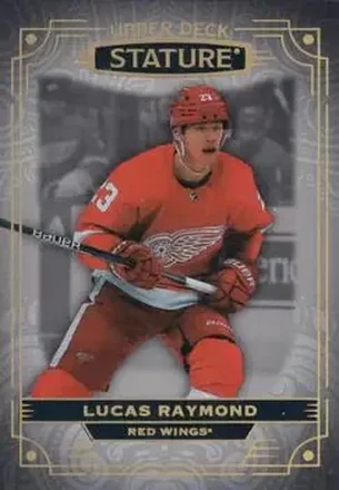 2022-23 Upper Deck Stature #41 - Lucas Raymond - Detroit Red Wings