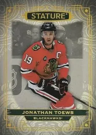 2022-23 Upper Deck Stature #48 - Jonathan Toews - Chicago Blackhawks