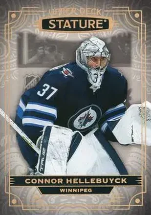2022-23 Upper Deck Stature #53 - Connor Hellebuyck - Winnipeg Jets