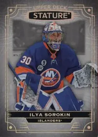 2022-23 Upper Deck Stature #62 - Ilya Sorokin - New York Islanders
