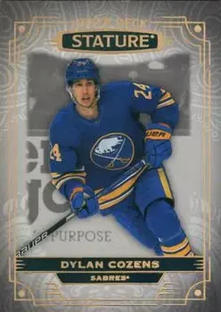 2022-23 Upper Deck Stature #72 - Dylan Cozens - Buffalo Sabres