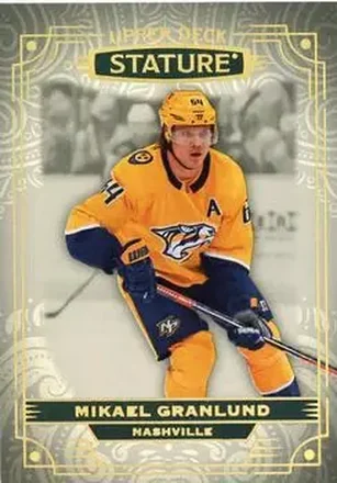 2022-23 Upper Deck Stature #82 - Mikael Granlund - Nashville Predators