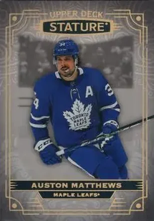 2022-23 Upper Deck Stature #83 - Auston Matthews - Toronto Maple Leafs